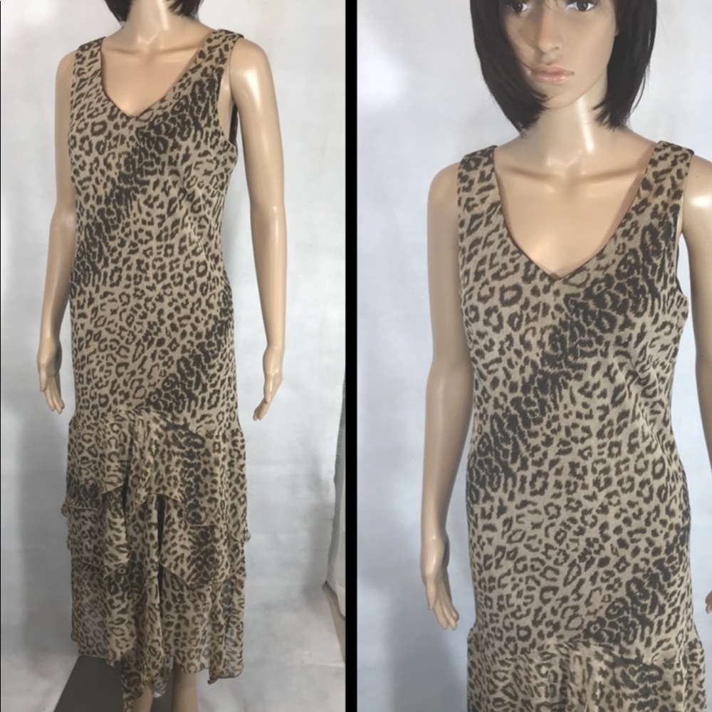 CASUAL CORNER Sleeveless Full Length Dress